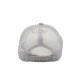 GORRA ESPONJA MALLA COMBINADA BLANCO / GRIS CLARO