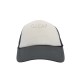 GORRA ESPONJA MALLA COMBINADA BLANCO / GRIS OSCURO