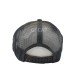 GORRA ESPONJA MALLA COMBINADA BLANCO / GRIS OSCURO