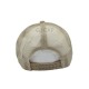 GORRA ESPONJA MALLA COMBINADA BLANCO / KAKHI