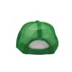 GORRA ESPONJA MALLA COMBINADA BLANCO / VERDE BANDERA