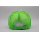 GORRA ESPONJA MALLA COMBINADABLANCO / VERDE NEON