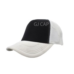GORRA ESPONJA MALLA COMBINADA NEGRO / BLANCO