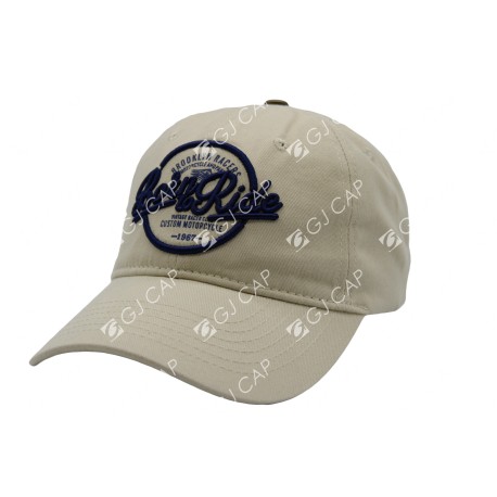 GORRA BORDADA DE ADULTO BORN BEIGE