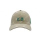 GORRA BORDADA DE ADULTO KO BEIGE
