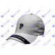 GORRA BORDADA DE ADULTO NEVER GIVE UP BLANCA