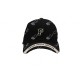 GORRA BORDADA DE ADULTO NEVER GIVE UP NEGRO