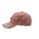 GORRA BORDADA DE ADULTO NEVER GIVE UP ROSA