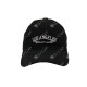 GORRA BORDADA DE ADULTO LOS ANGELES NEGRO