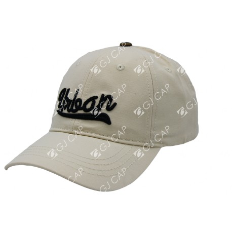 GORRA BORDADA DE ADULTO URBAN BEIGE