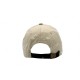 GORRA BORDADA DE ADULTO NEVER GIVE UP BEIGE