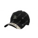 GORRA BORDADA DE ADULTO NEVER GIVE UP BLANCA