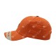 GORRA BORDADA DE JUNIOR NEVER GIVE UP NARANJA