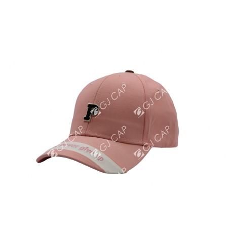 GORRA BORDADA DE ADULTO NEVER GIVE UP ROSA