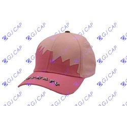 GORRA BORDADA DE JUNIOR YOUKAPU ROSA
