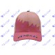 GORRA BORDADA DE JUNIOR YOUKAPU ROSA