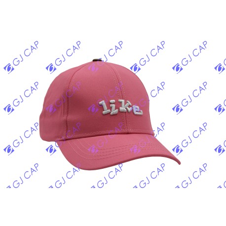 GORRA BORDADA DE JUNIOR LIKE ROSA
