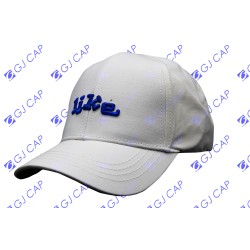 GORRA BORDADA DE JUNIOR LIKE BLANCO