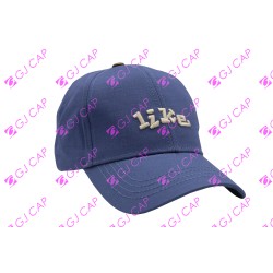 GORRA BORDADA DE JUNIOR LIKE AZUL