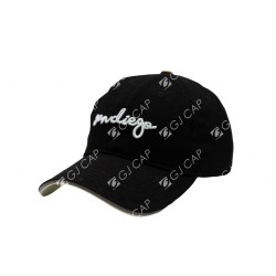GORRA BORDADA DE JUNIOR SAN DIEGO NEGRO