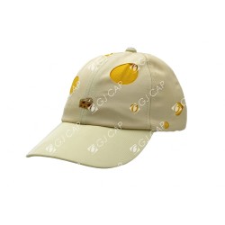 GORRA BORDADA DE JUNIOR QUESO AMARILLO