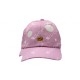 GORRA BORDADA DE JUNIOR QUESO ROSA