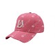 GORRA BORDADA DE JUNIOR L.A. ROSADO