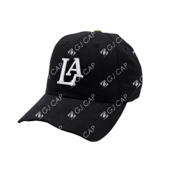 GORRA BORDADA DE JUNIOR L.A. NEGRO