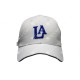 GORRA BORDADA DE JUNIOR L.A. BLANCO
