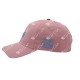 GORRA BORDADA DE JUNIOR K.O. ROSA