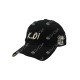 GORRA BORDADA DE JUNIOR K.O. NEGRO