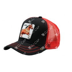 CABALLO A2 NEGRO-ROJO