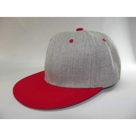 PLANA LANA GRIS / ROJO