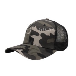 GORRA CAMUFLAJE CON RED 319-2/NEGRO