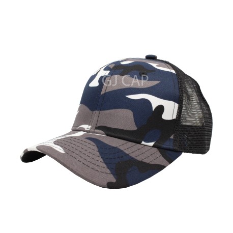 GORRA CAMUFLAJE CON RED 330/NEGRO