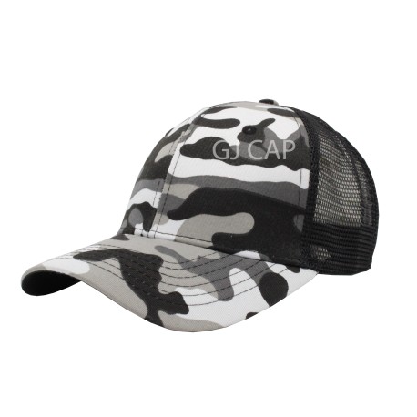 GORRA CAMUFLAJE CON RED 88-7/NEGRO