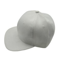 GORRA ACRILICO PLANA BLANCO