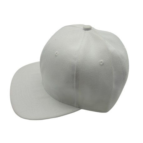 GORRA ACRILICO PLANA BLANCO