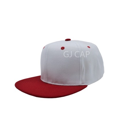 ACRILICO PLANA BLANCO / ROJO