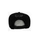 GORRA ACRILICO PLANA NEGRO 