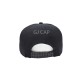 GORRA ACRILICO PLANA NEGRO / GRIS