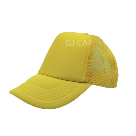 GORRA ESPONJA MALLA AMARILLO CLARO