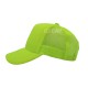 GORRA ESPONJA CON MALLA AMARILLO NEON