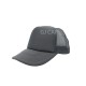 GORRA ESPONJA MALLA GRIS OSCURO