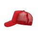 GORRA ESPONJA MALLA ROJO