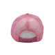 GORRA ESPONJA MALLA ROSA