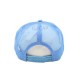 GORRA ESPONJA MALLA COMBINADA BLANCO/ CIELO