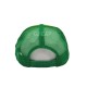 GORRA ESPONJA MALLA COMBINADA AMARILLO CLARO / VERDE BANDERA