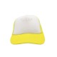 GORRA ESPONJA MALLA COMBINADA BLANCO/ AMARILLO CLARO