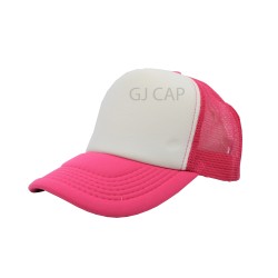 GORRA ESPONJA MALLA COMBINADA BLANCO /  AMARILLO ORO